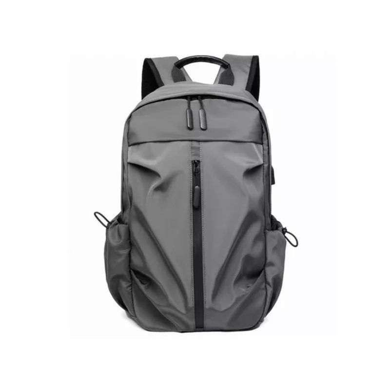 IMPORTCLICK - Mochila Impermeable Antirrobo Puerto USB 35 Litros Gris