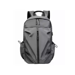 IMPORTCLICK - Mochila Impermeable Antirrobo Puerto USB 35 Litros Gris