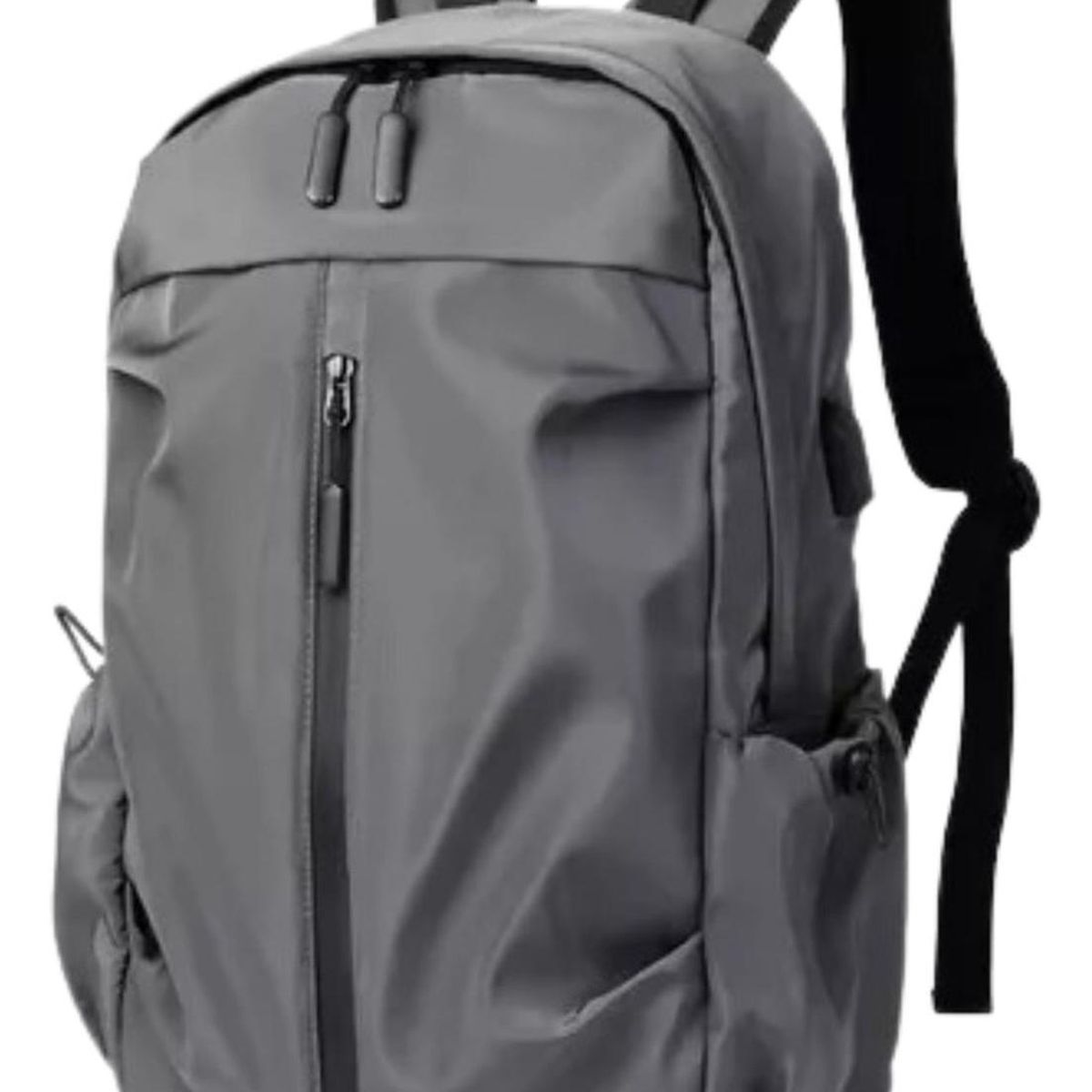 IMPORTCLICK - Mochila Impermeable Antirrobo Puerto USB 35 Litros Gris