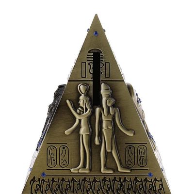 Imagen 2 del producto Alcancía Metalica Pirámide Egipcia con Ranura