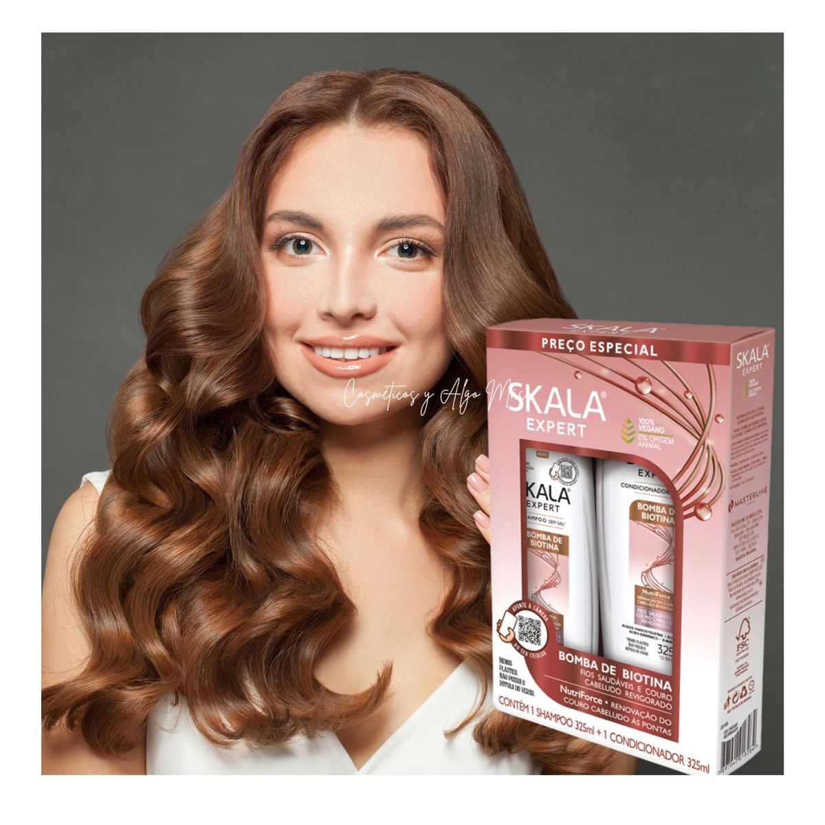 SKALA - Kit champú y acondicionador BOMBA DE BIOTINA SKALA