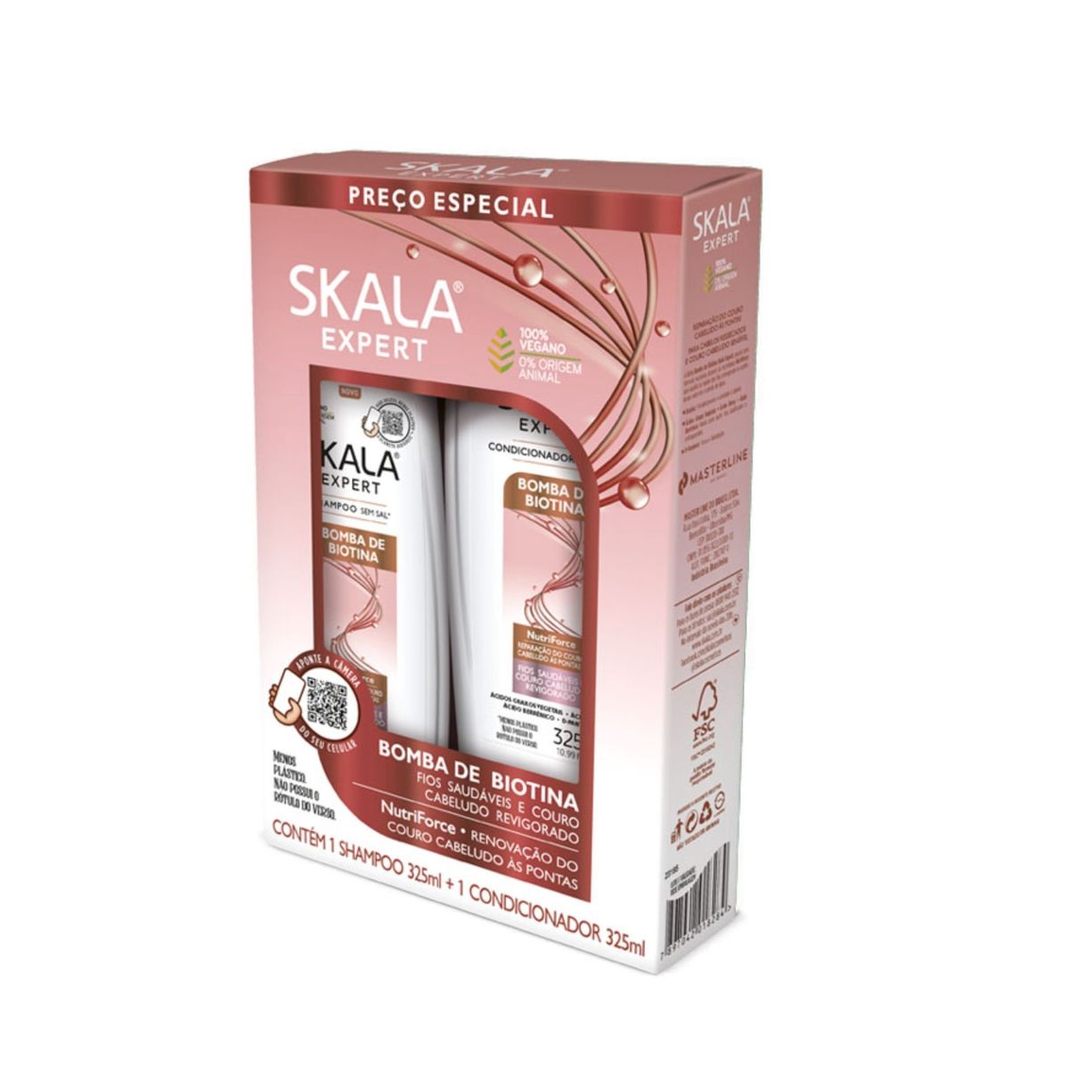 SKALA - Kit champú y acondicionador BOMBA DE BIOTINA SKALA