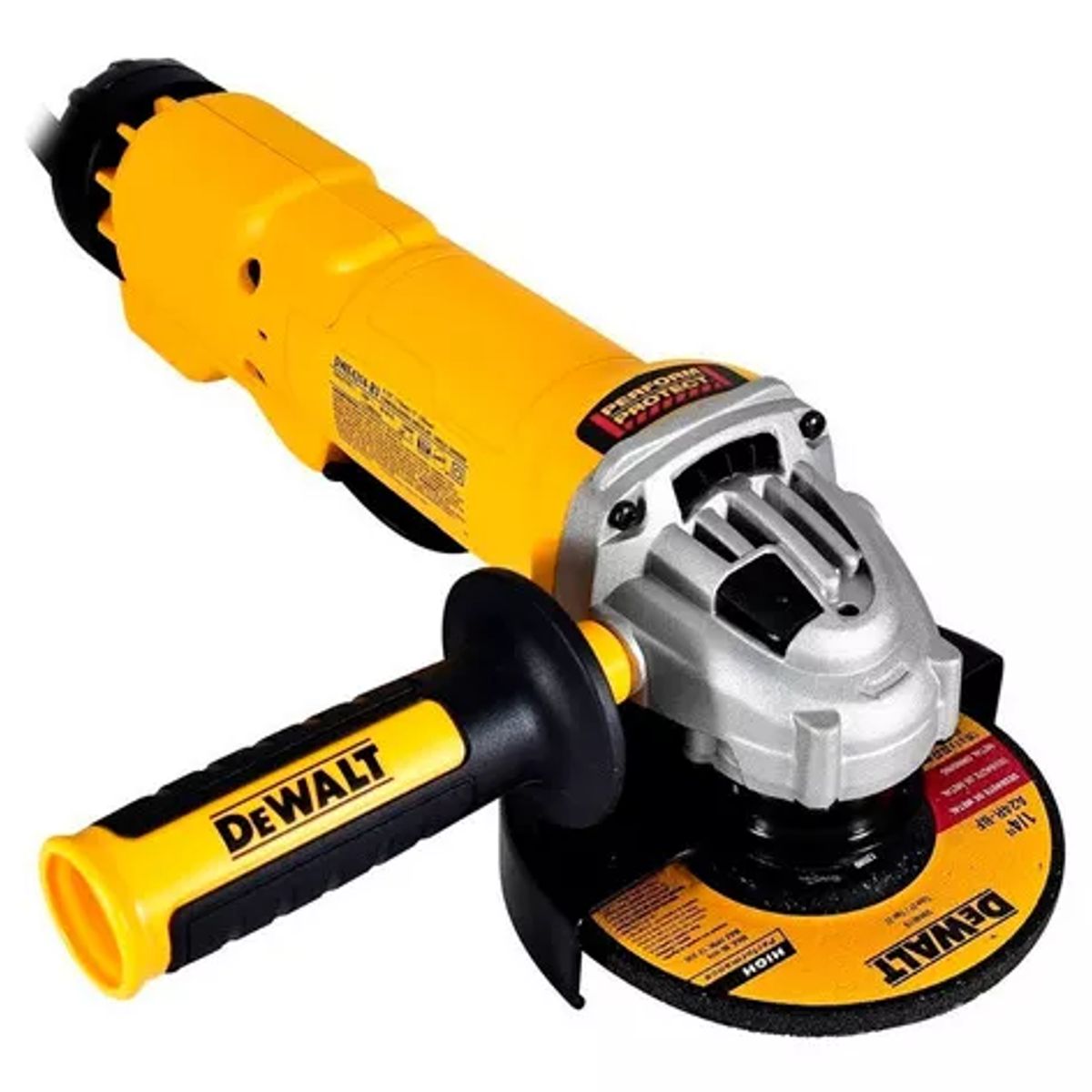 DEWALT - Esmeril Angular 1500w Hombre Muerto Dewalt Dwe4314n-b2 Color Amarillo