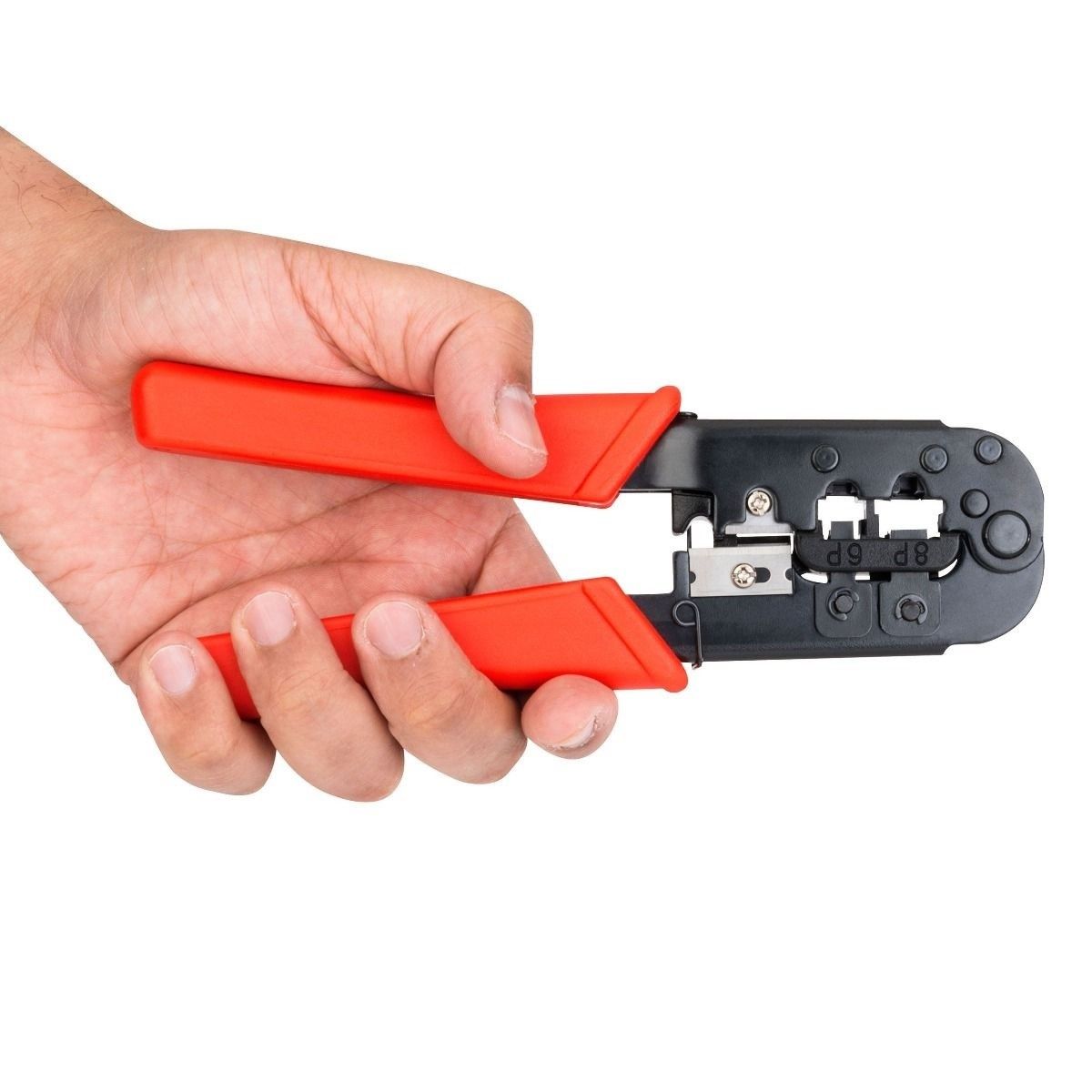 MACROTEL - Herramienta Crimpeadora Macrotel Rj45 6P y 8P