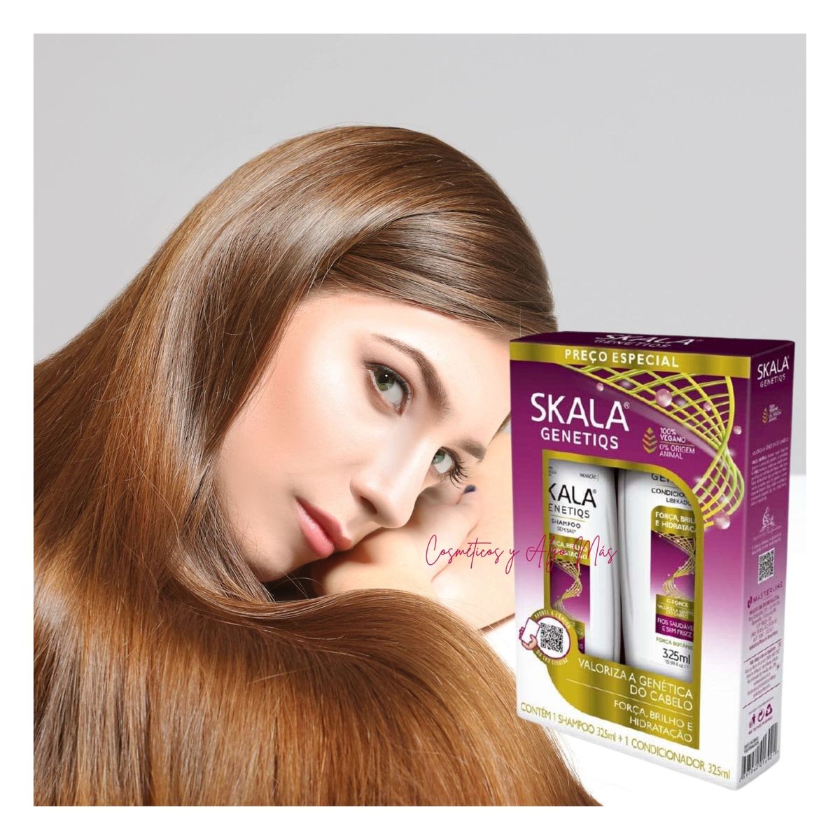 SKALA - Kit Shampoo y Acondicionador FUERZA BOTANICA GENETIQS