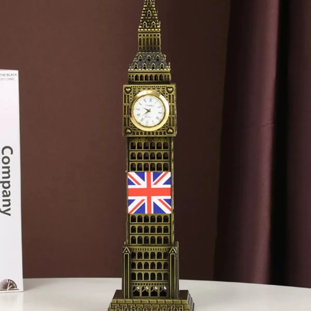 HOMESTAR - Adorno Escritorio del Big Ben de Londres Regalo para Familia 30 cm