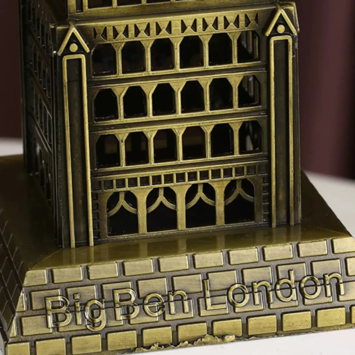 HOMESTAR - Adorno Escritorio del Big Ben de Londres Regalo para Familia 30 cm