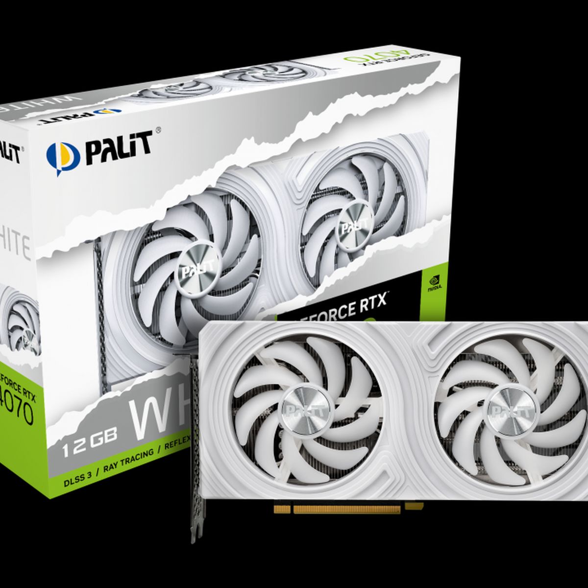 GENERICO - PALIT RTX4070 WHITE 12GB GDDR6X