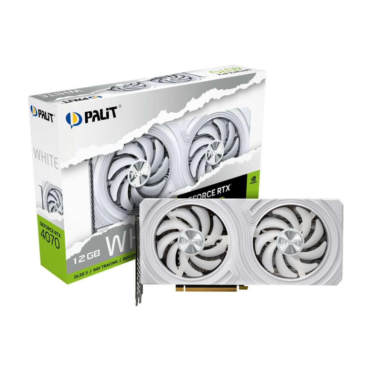 GENERICO - PALIT RTX4070 WHITE 12GB GDDR6X