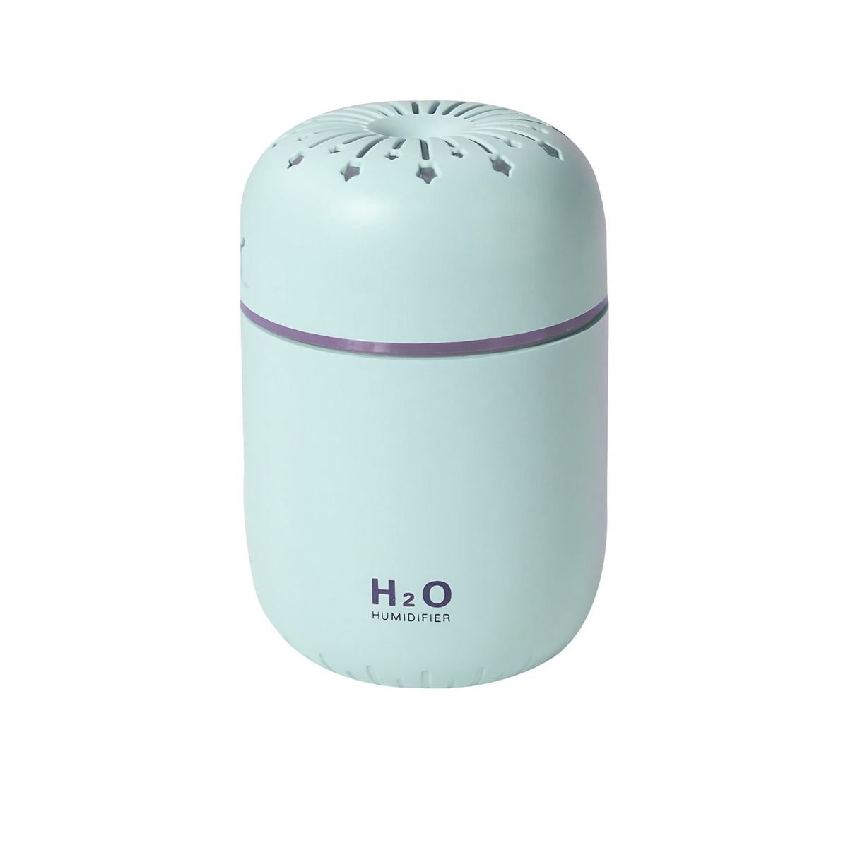 GENERICO - Humidificador Rosa de Estrellas Forma de Capsula Luz LED Hogar