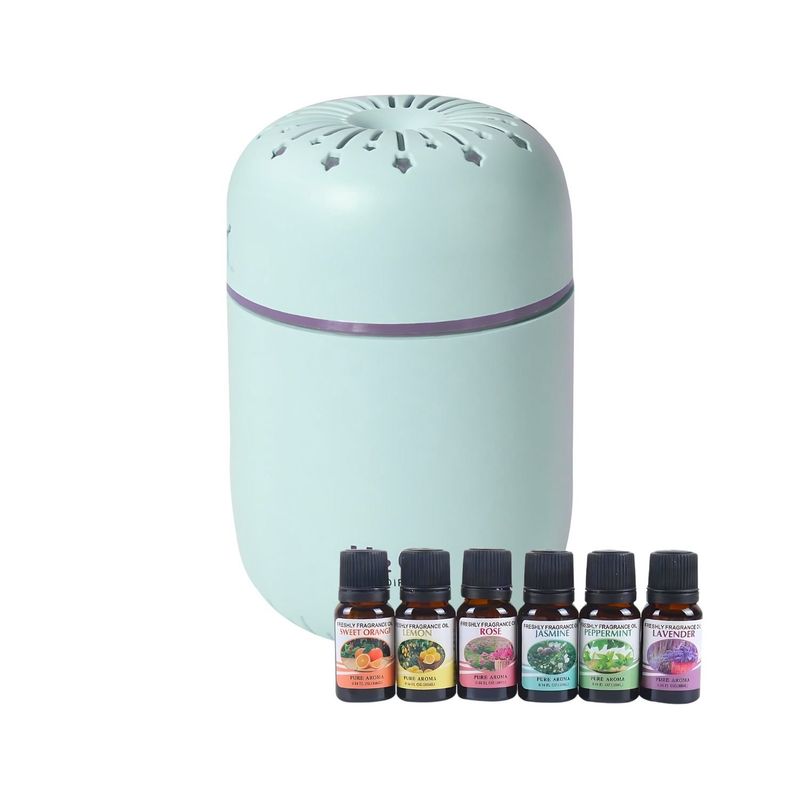 GENERICO - Pack Humificador de Estrellas Más 6 Esencias Aromáticas