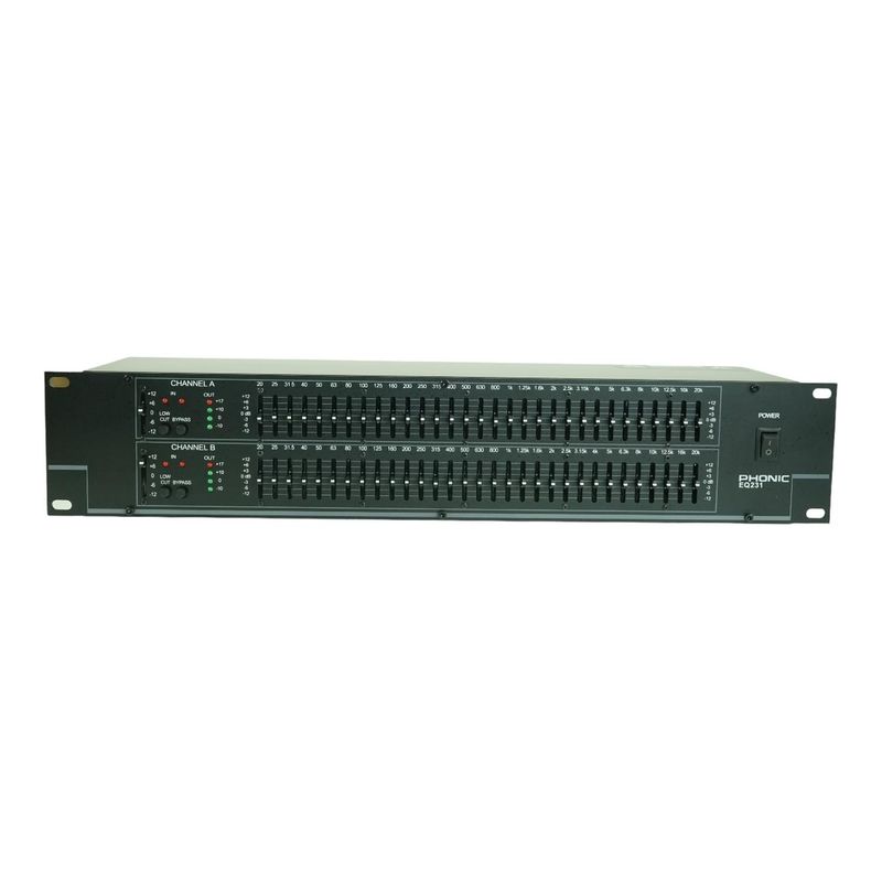 PHONIC - ECUALIZADOR GRAFICO EQ231 MOD 3900 PHONIC