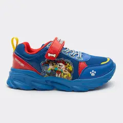 PAW PATROL - Zapatilla Con Luces Niño Amigos Azul