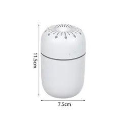 GENERICO - Humidificador Verde Agua Estrella Forma de Capsula Luz LED