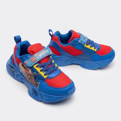 Imagen 2 del producto Zapatillas Con Luces Niño Spiderman Ojos Azul