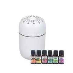 GENERICO - Pack Humidificador de Estrellas Más 6 Esencias Aromáticas