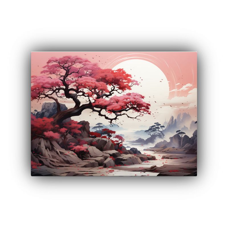 GENERICO - Pinturas De Arte Moderno Estético De Un árbol De Enebro En 120x80cm