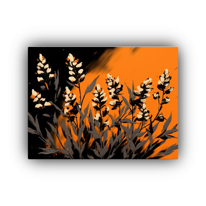 GENERICO - Pinturas Decorativas Lupine Grains En Colores Vibrantes Neon 120x80cm