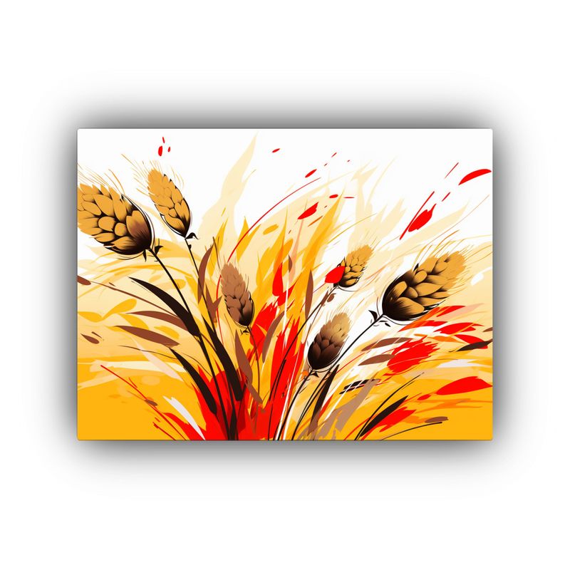GENERICO - Pinturas Decorativas Minimalistas De Venta Con Granos De Cen 120x80cm