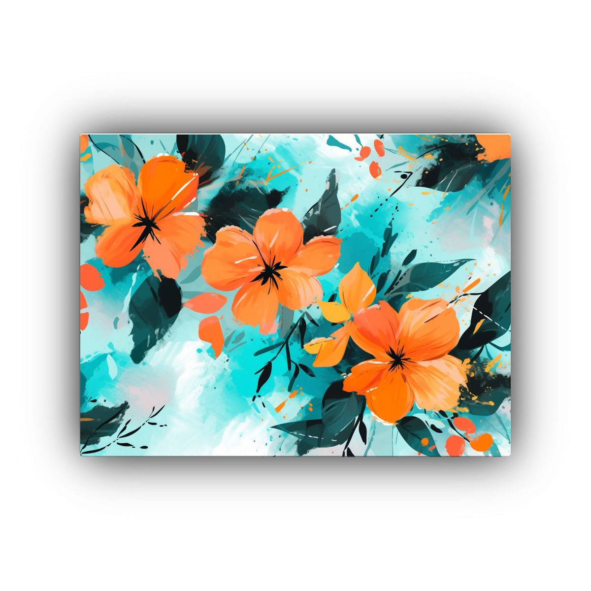 GENERICO - Pinturas Decorativas Modernas En Alta Resolución En Turques 120x80cm