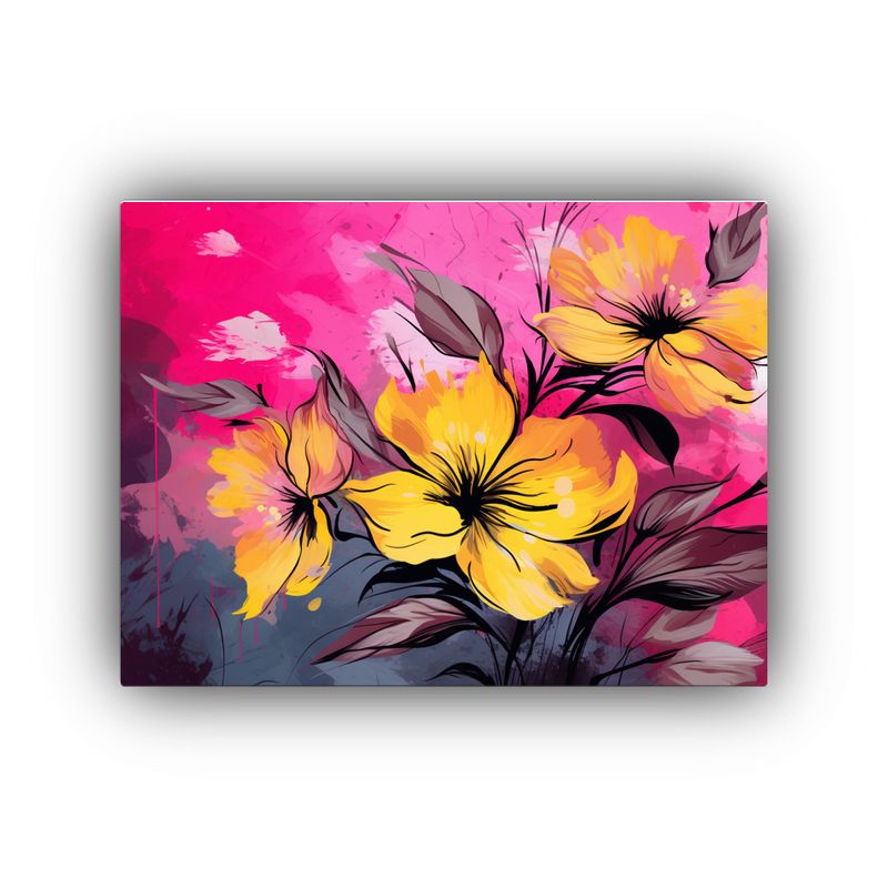 GENERICO - Pinturas De Decoración En Lienzo Estilo Neonoir Con Impacta 120x80cm