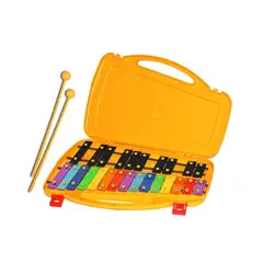 RMX - Metalofono Cromático 25 Notas maleta Amarillo