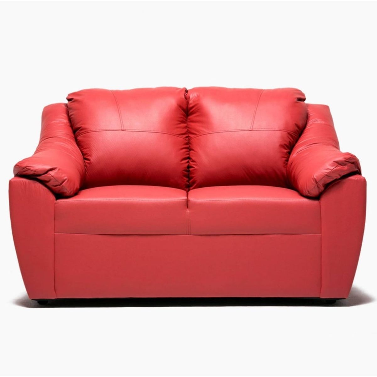 CABSUR - Sofá Genova 2 Cuerpos Rojo