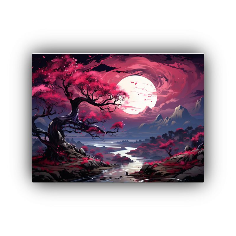 GENERICO - Pinturas Decorativas De Impacto Visual Árbol De álamo En  120x80cm