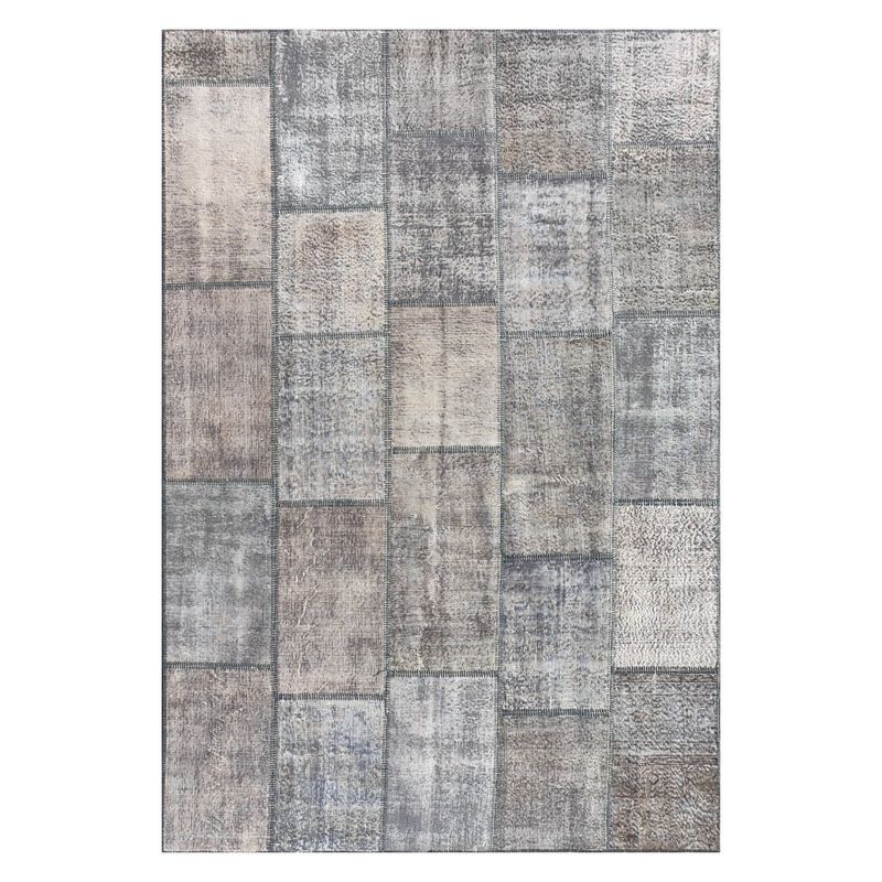CONSORCIO PERSA - Alfombra Persa de Lana, Patchwork Vintage 3.00 x 2.00 mts.