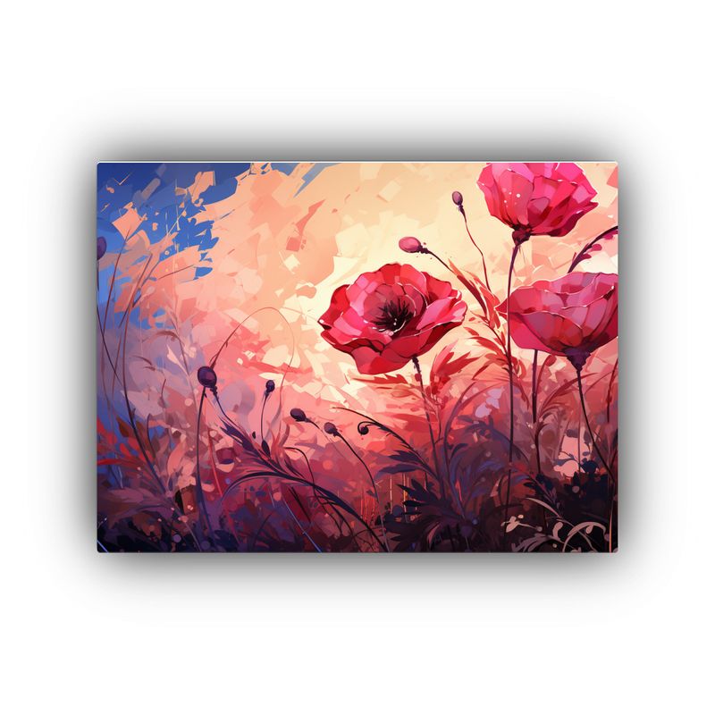 GENERICO - Pinturas De Decoración En Lienzo Venta Con Granos De Arroz  120x80cm