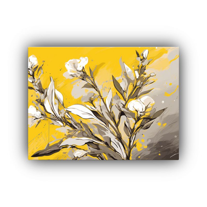 GENERICO - Pinturas Decorativas De Hierbas De Salvia Equilibrada En Col 120x80cm