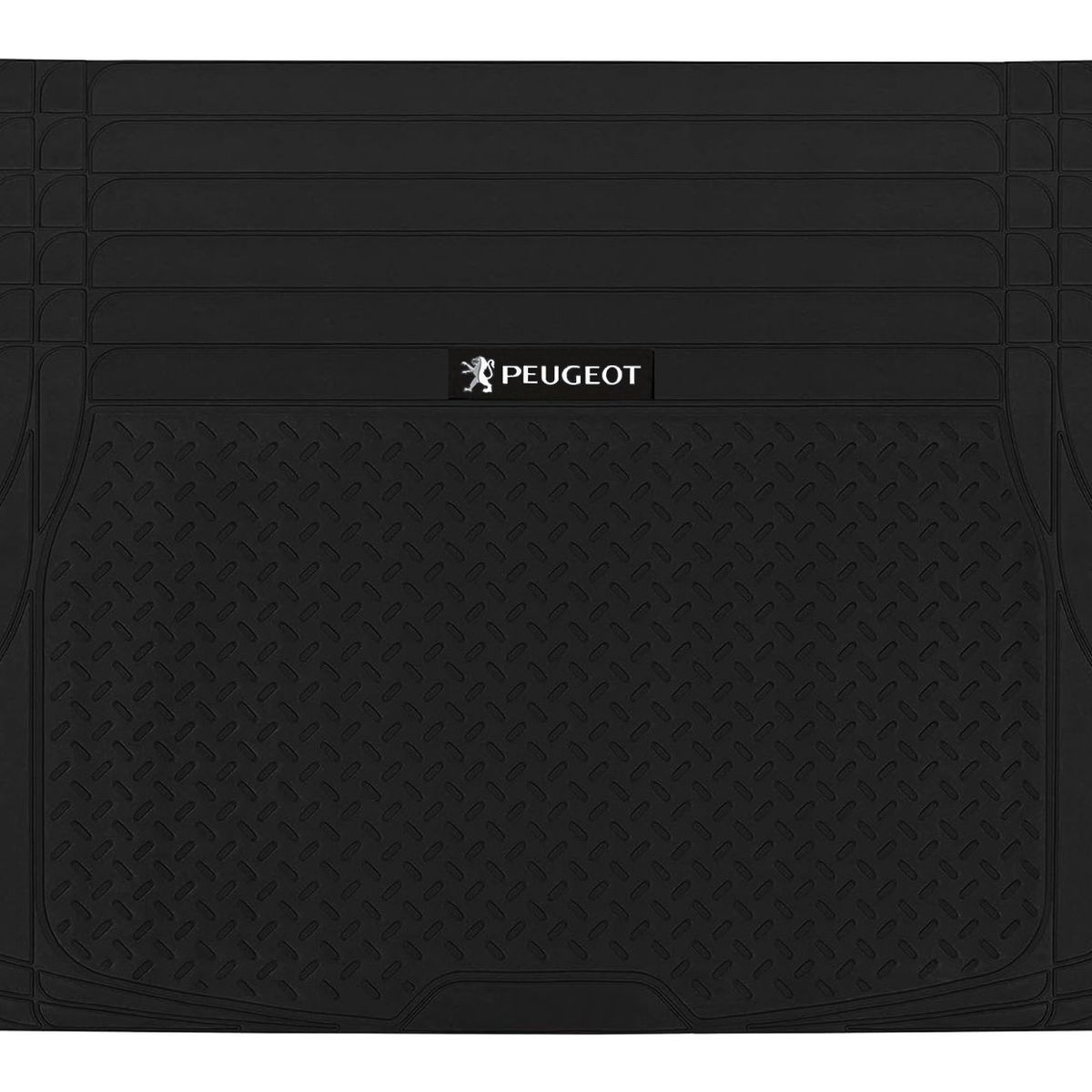 GENERICO - Piso Goma Maleta Maletero Con Marca Peugeot Para Vehiculos