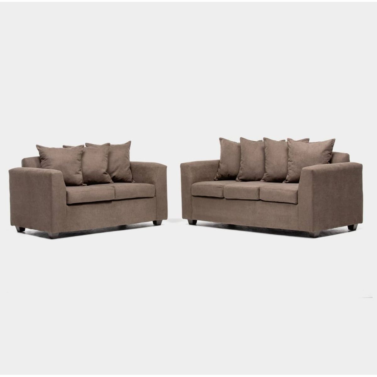 CABSUR - Juego Living Viena 3-2C Chocolate