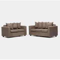 CABSUR - Juego Living Viena 3-2C Chocolate