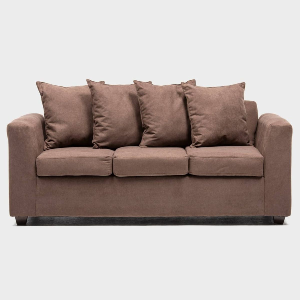 CABSUR - Juego Living Viena 3-2C Chocolate