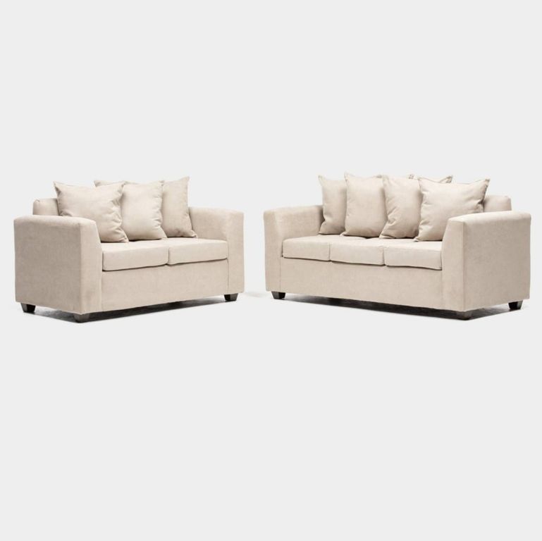 Juego Living Viena 3-2C Beige