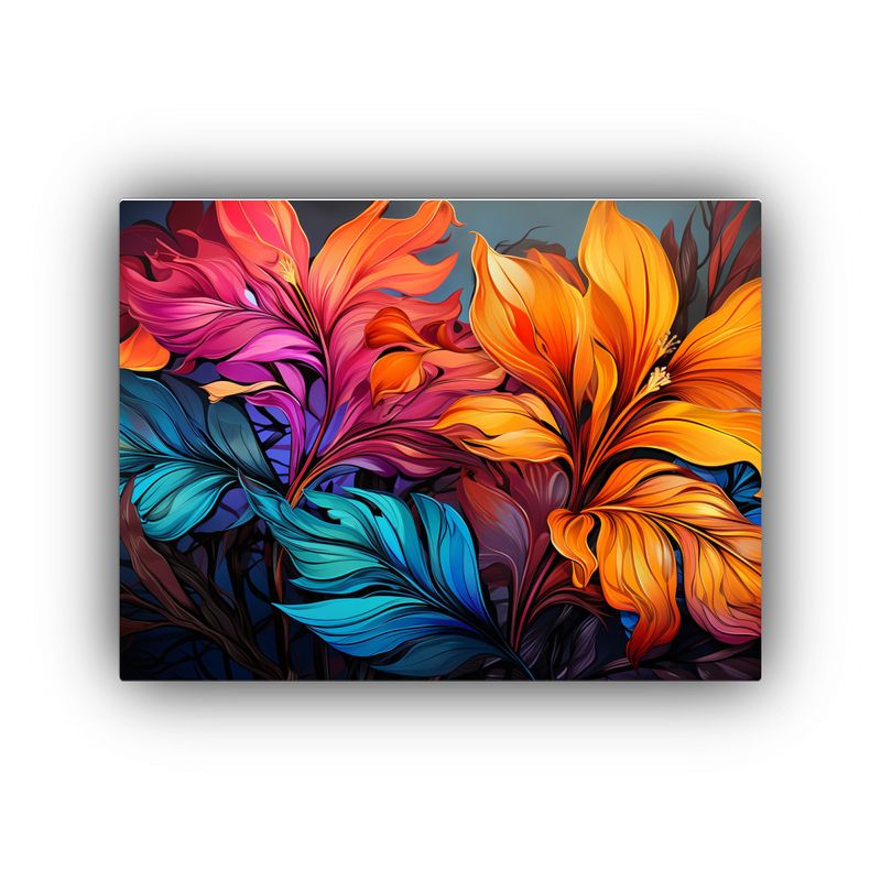 GENERICO - Pinturas De Decoración Con Expresión Artística En Hojas D 120x80cm
