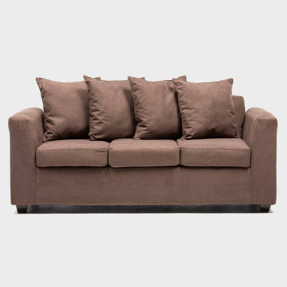 CABSUR - Sofa Viena 3C Chocolate 180 x 80 x 88