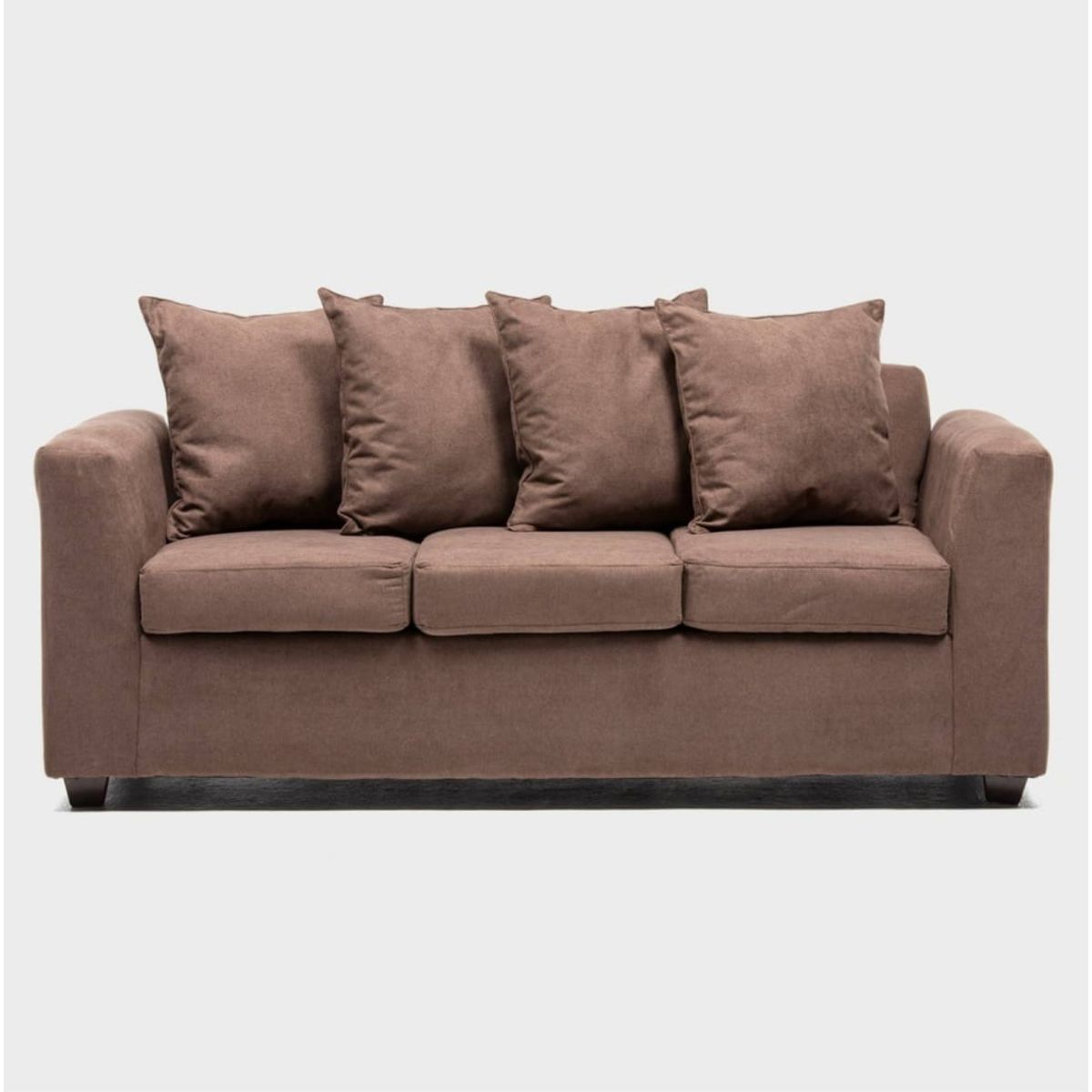 CABSUR - Sofa Viena 3C Chocolate 180 x 80 x 88