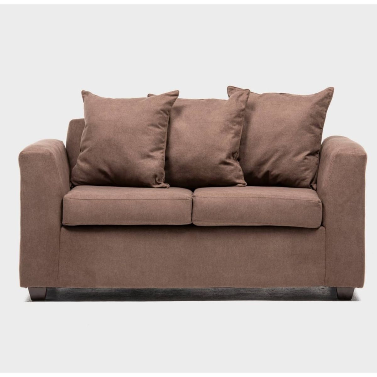 CABSUR - Sofa Viena 2C Chocolate 130 x 80 x 88