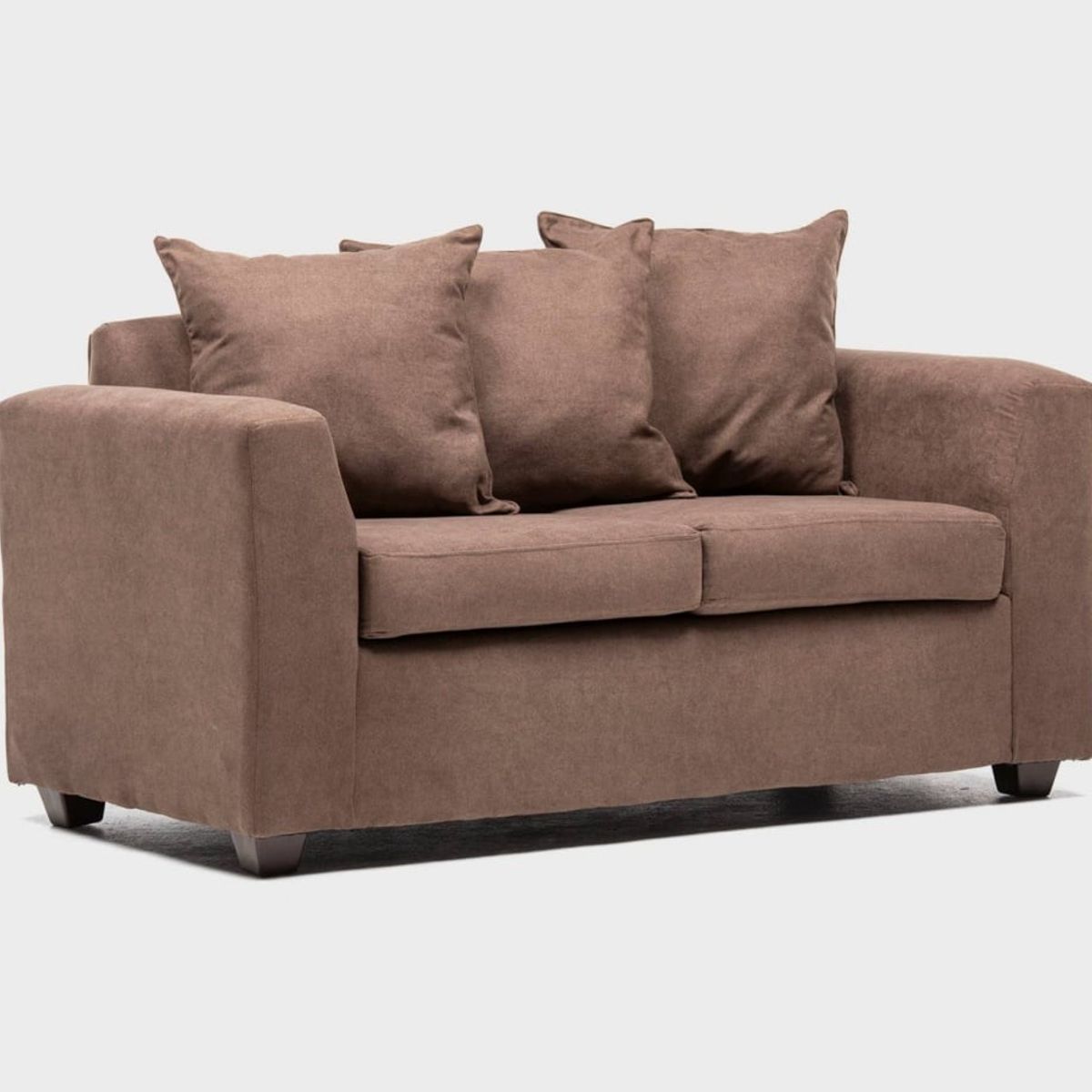 CABSUR - Sofa Viena 2C Chocolate 130 x 80 x 88