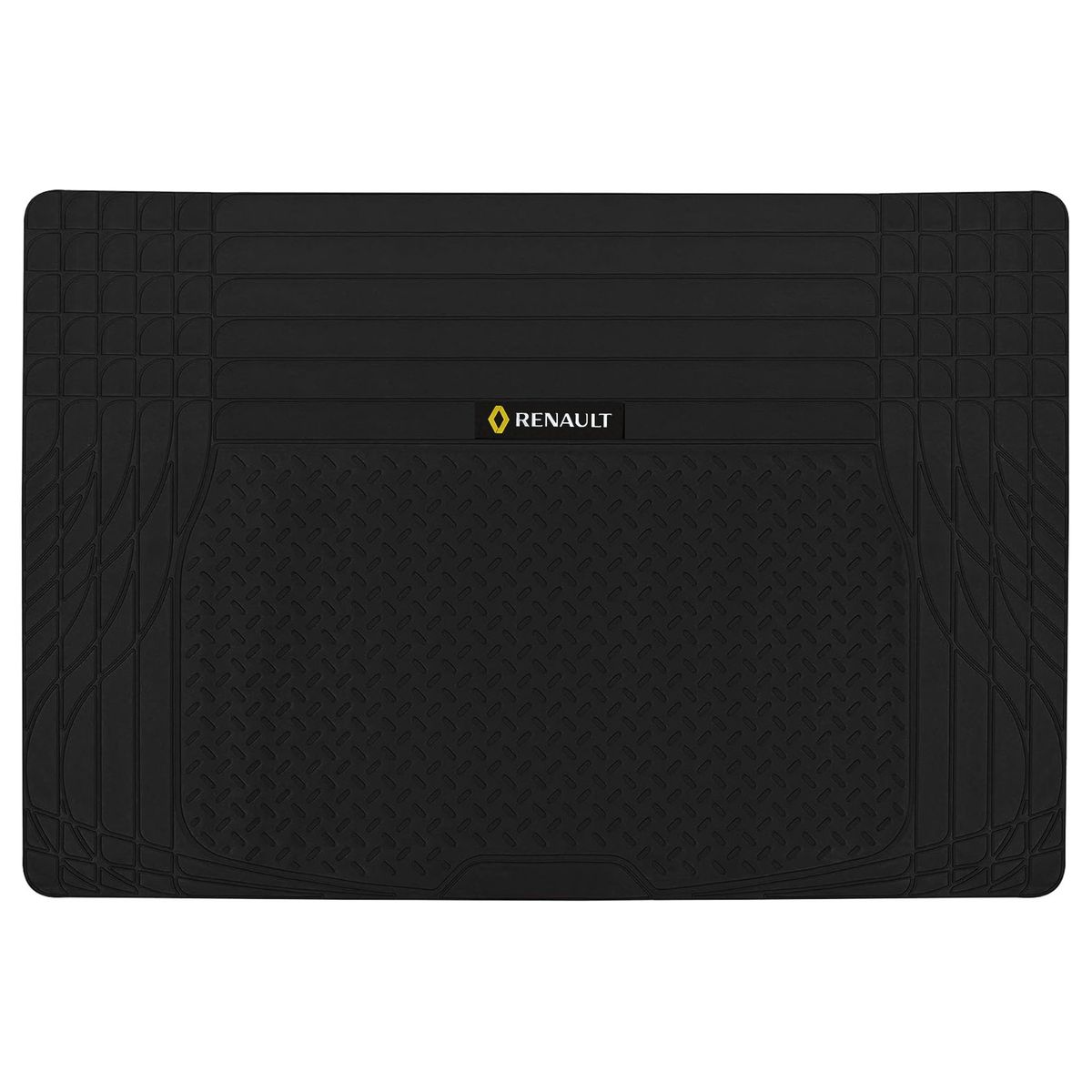 GENERICO - Piso Goma Maleta Maletero Con Marca Renault Para Vehiculos