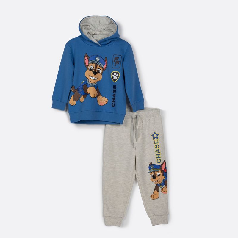 PAW PATROL - Buzo Niño Chase Personaje Azul Paw Patrol