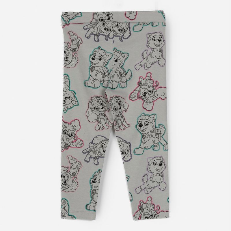 PAW PATROL - Calza Niña Borde Colores Beige Paw Patrol