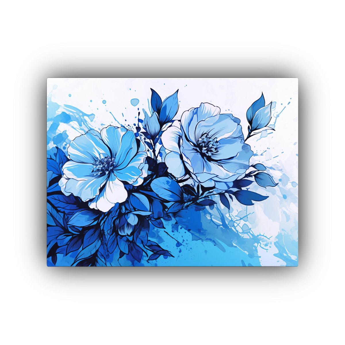 GENERICO - Pinturas Decorativas En Estilo Neonoir Con Contraste De Colo 120x80cm