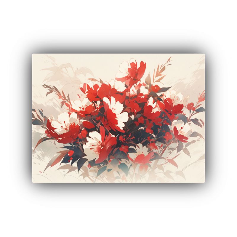 GENERICO - Pinturas Decorativas Vintage En Estilo Neonoir Con Colores B 120x80cm