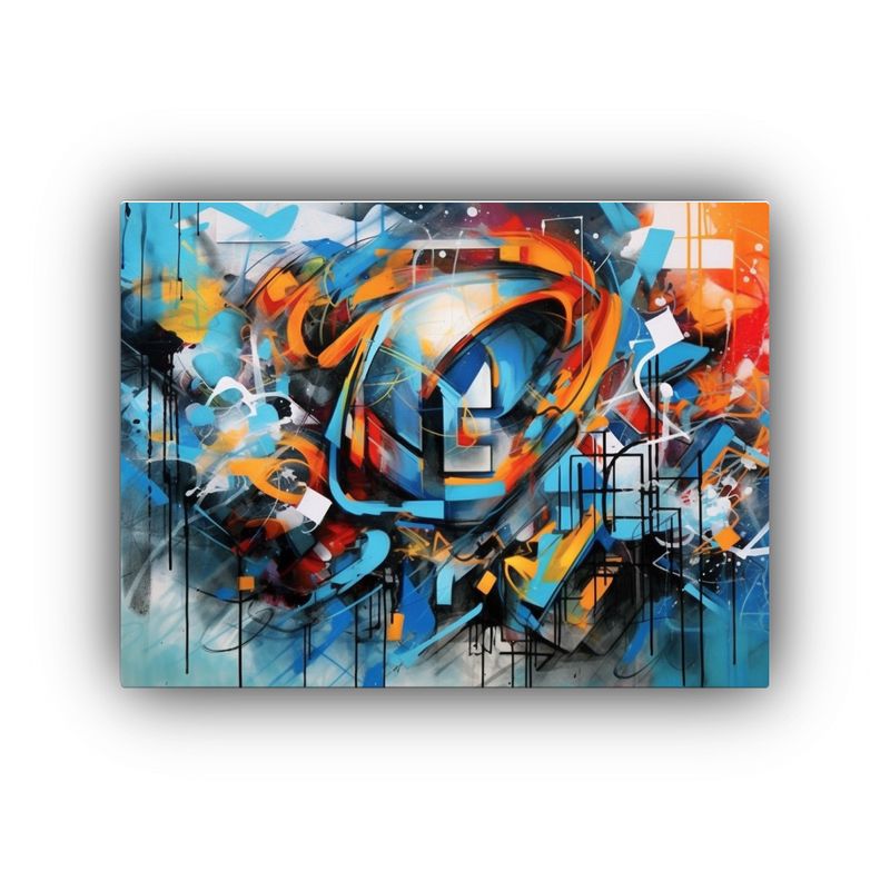 GENERICO - Estilo único De Artista Urbano En Pinturas Decorativas 120x80cm