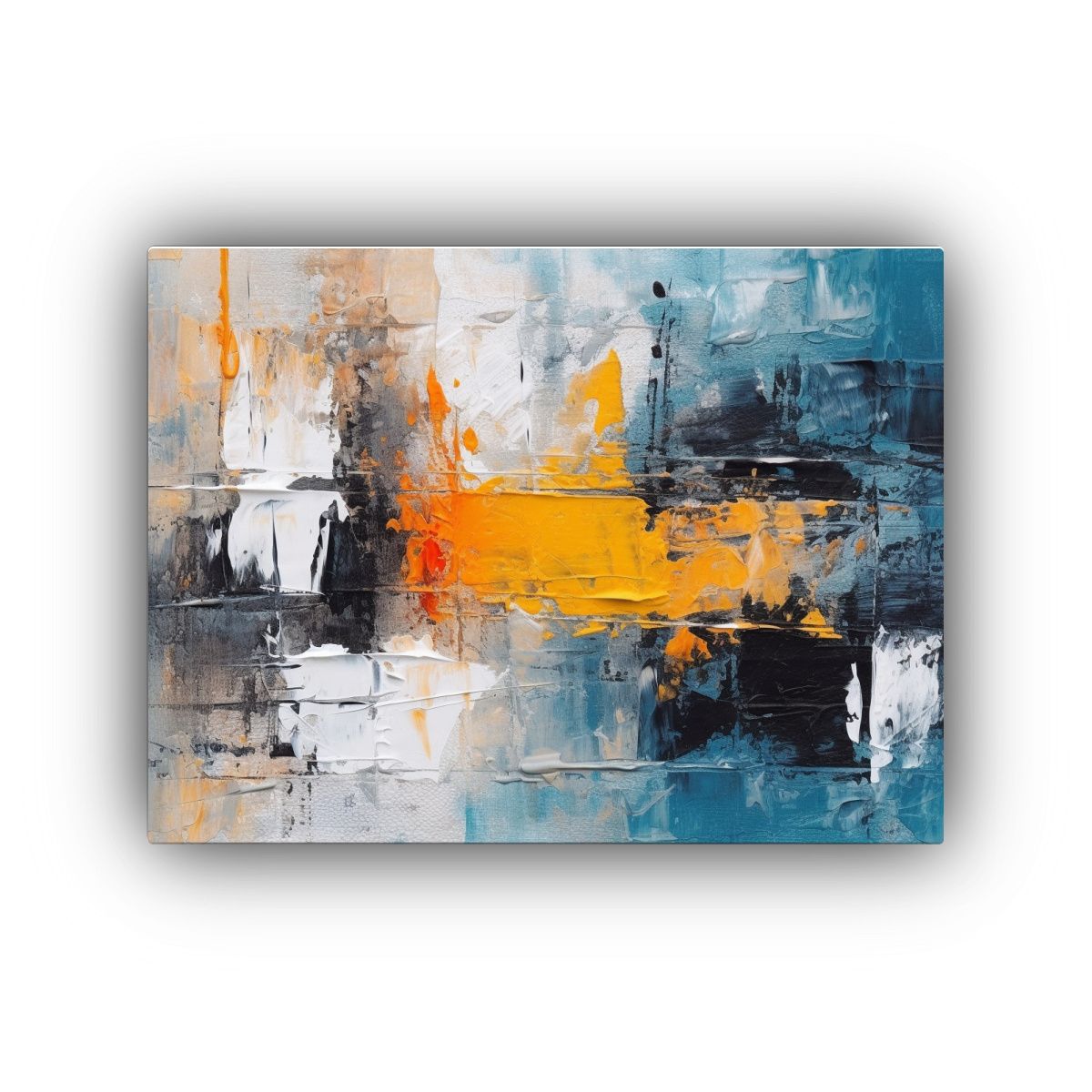 GENERICO - Cuadros Decorativos Abstractos Minimalistas De óleo 120x80cm