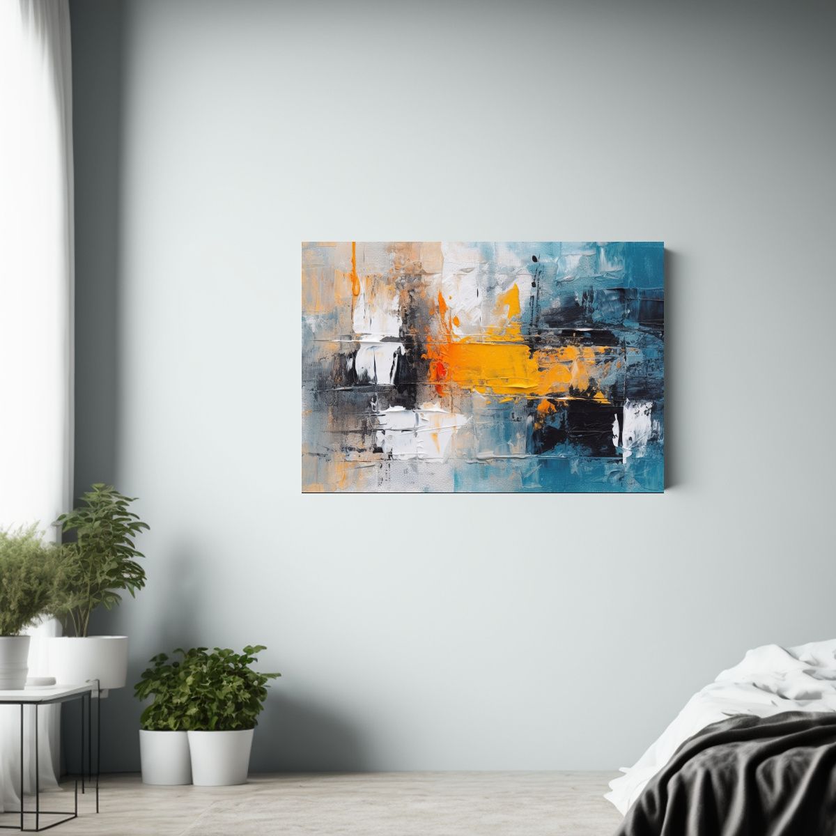 GENERICO - Cuadros Decorativos Abstractos Minimalistas De óleo 120x80cm