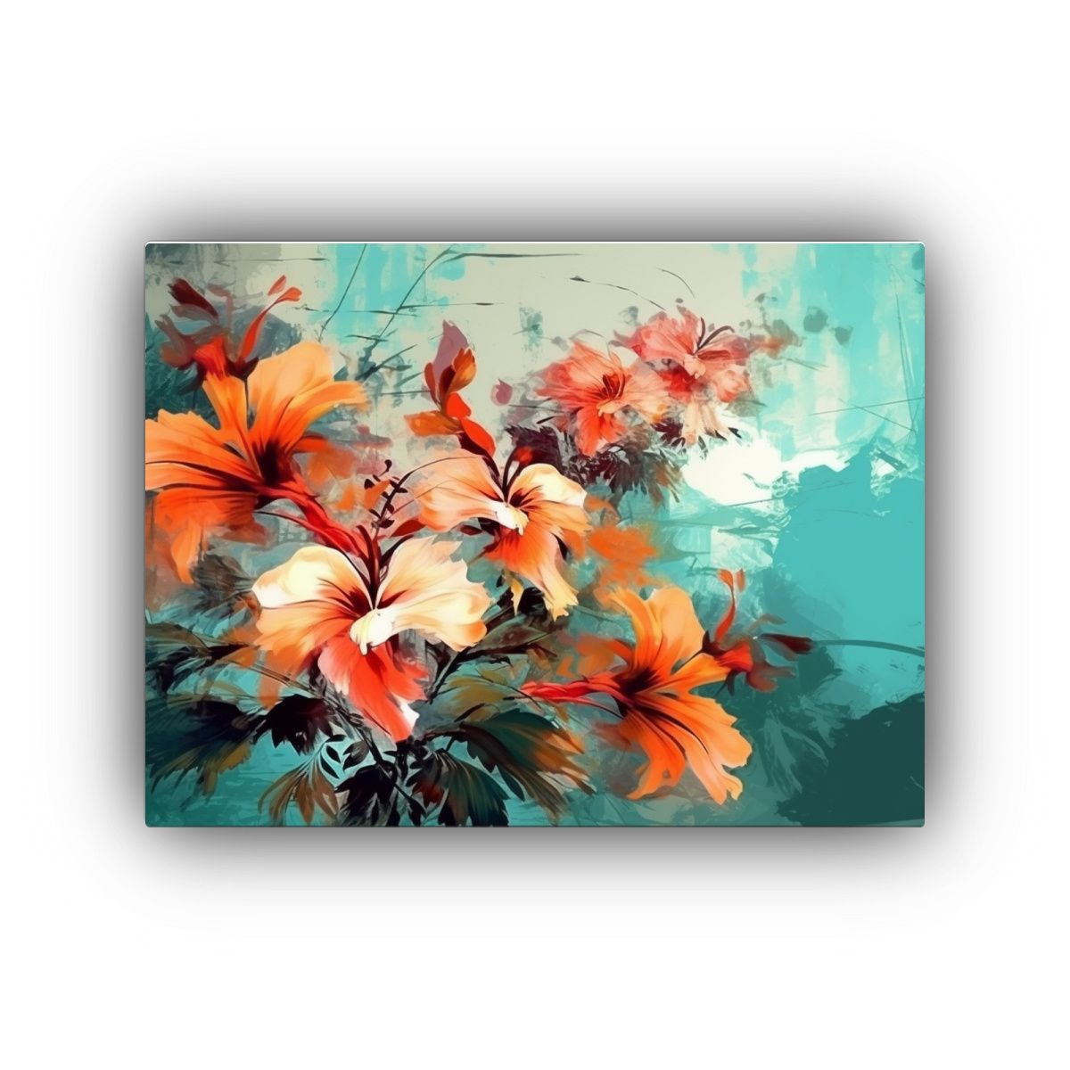 GENERICO - Pinturas Decorativas Vintage De Fantasía Multicolor Verano 120x80cm